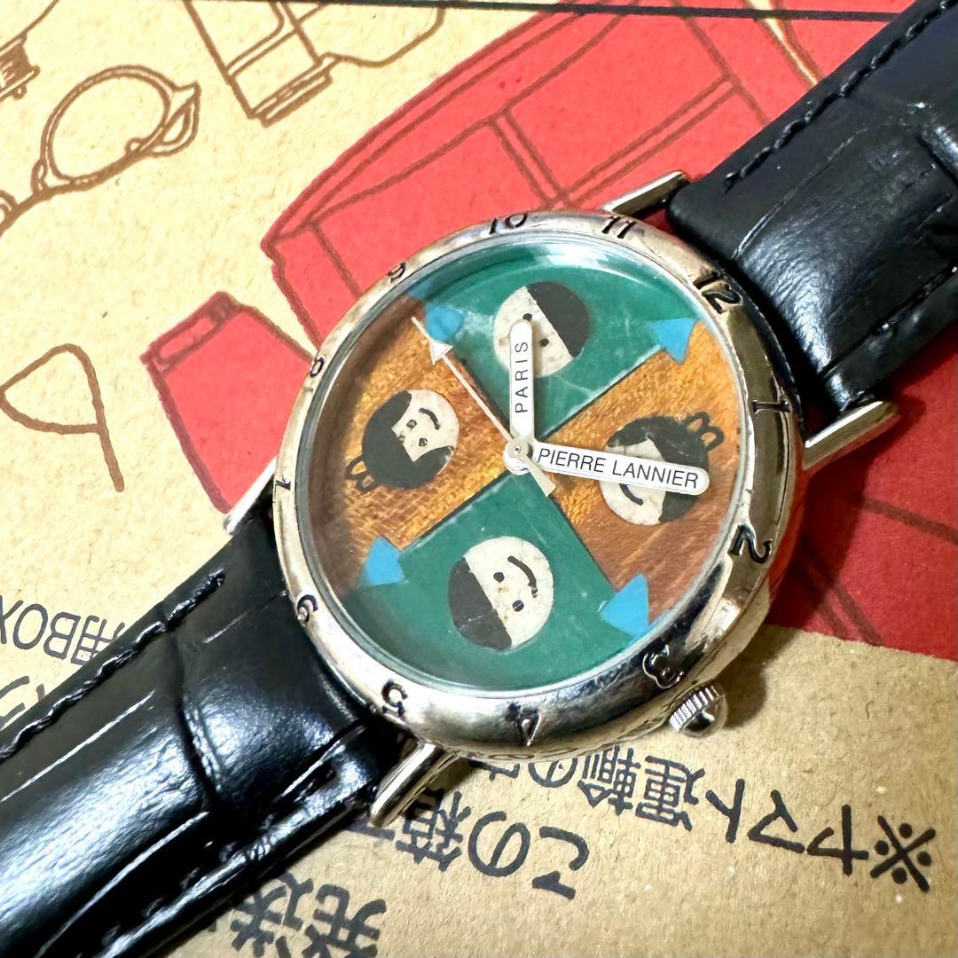 【電池交換済】Pierre Lannier ピエールラニエ 腕時計 ふたご座