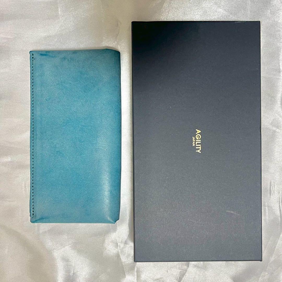 新品未使用　AGILITY リキッド 財布 ライトブルー