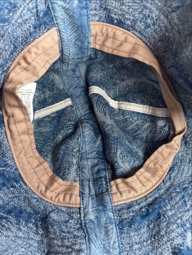 KAPITAL12 oz Magpie Denimラジオチューリップハット