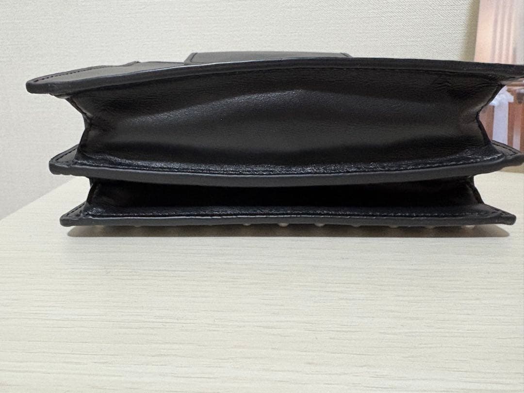 ツルバイマリコオイカワEdie パールショルダーバッグ ハンドバッグ　本革ver