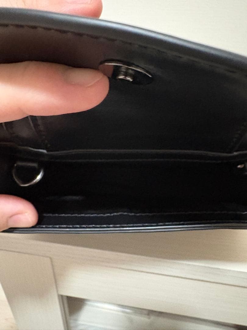 ツルバイマリコオイカワEdie パールショルダーバッグ ハンドバッグ　本革ver