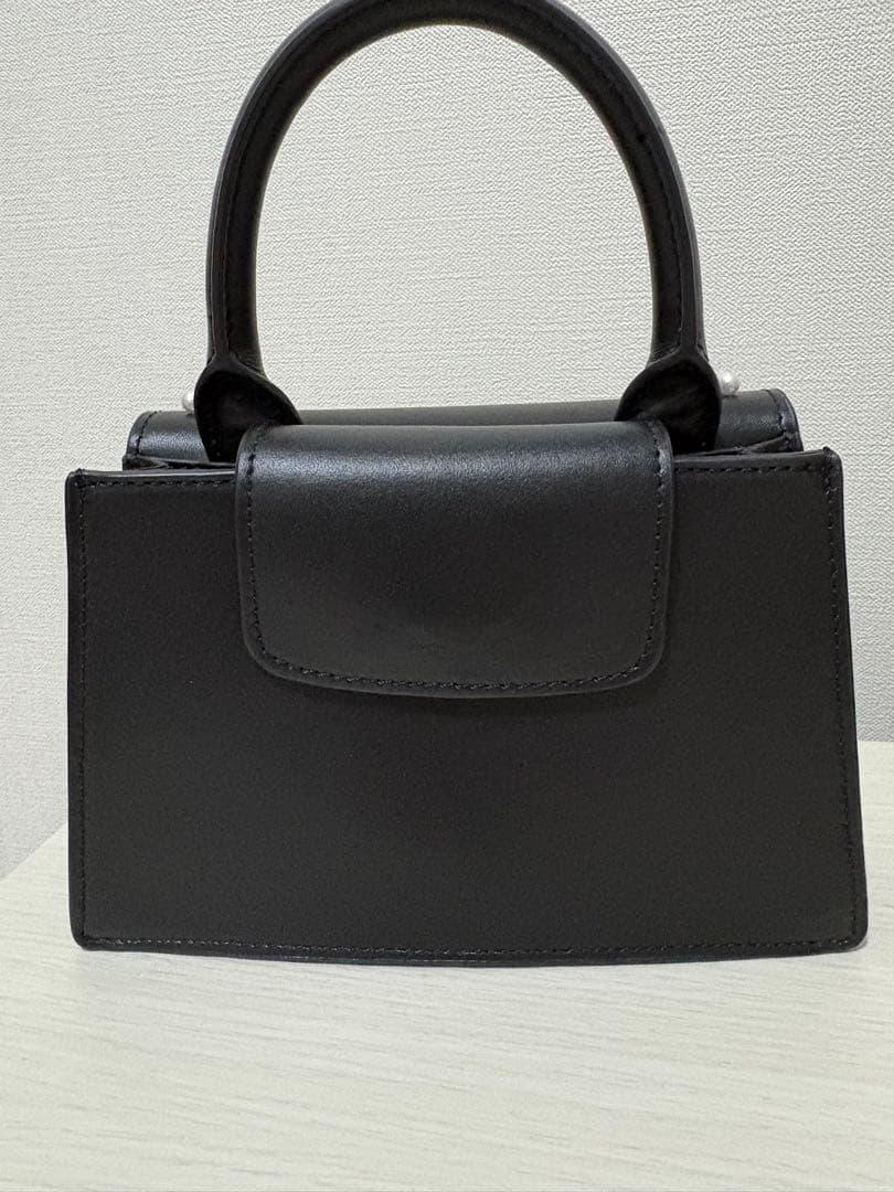 ツルバイマリコオイカワEdie パールショルダーバッグ ハンドバッグ　本革ver