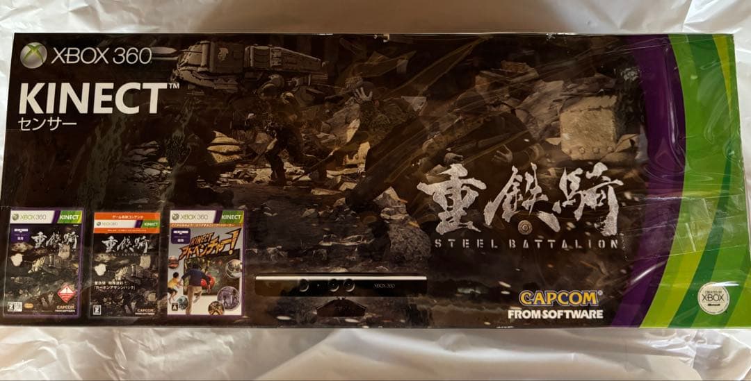 Xbox360 KINECTセンサー　重鉄騎　新品未開封