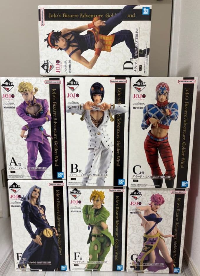 一番くじ　ジョジョの奇妙な冒険　第5部　黄金の風