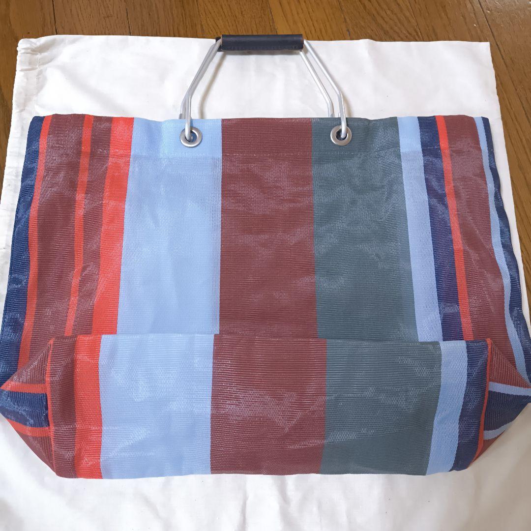 MARNI ストライプ バッグ 大きめ