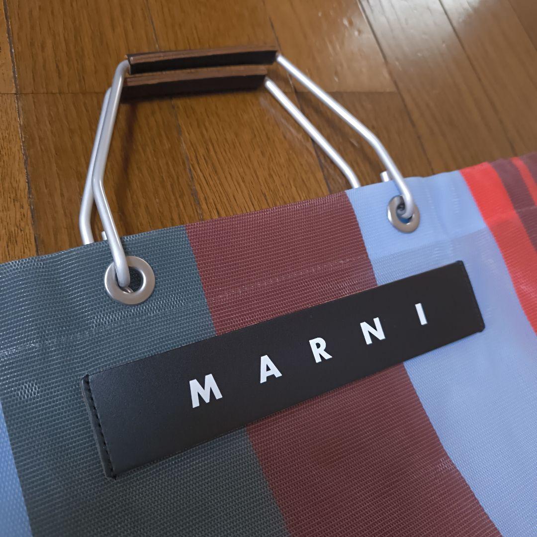 MARNI ストライプ バッグ 大きめ