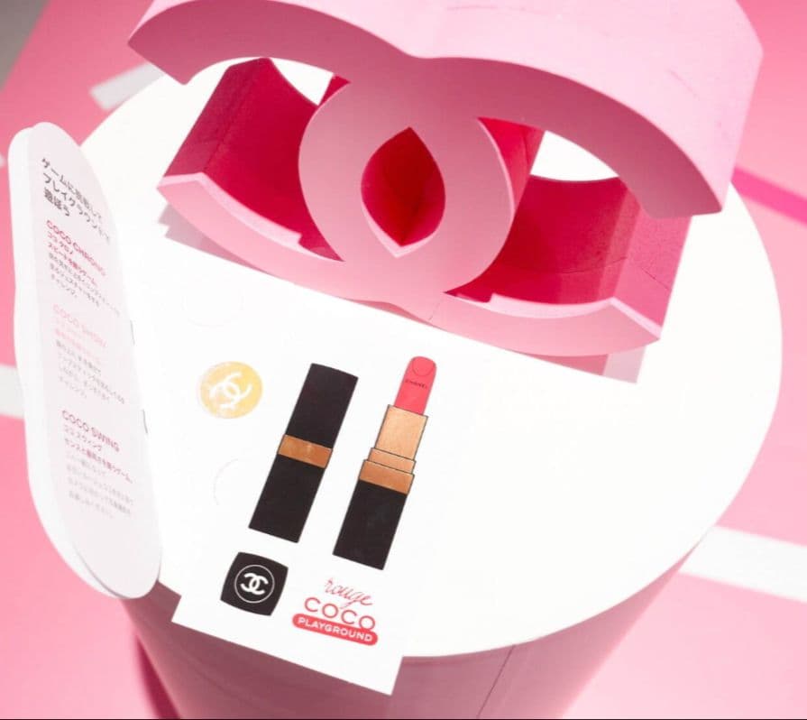 【完売】ルージュココプレイグラウンド　CHANEL　ポーチ＆ステッカー