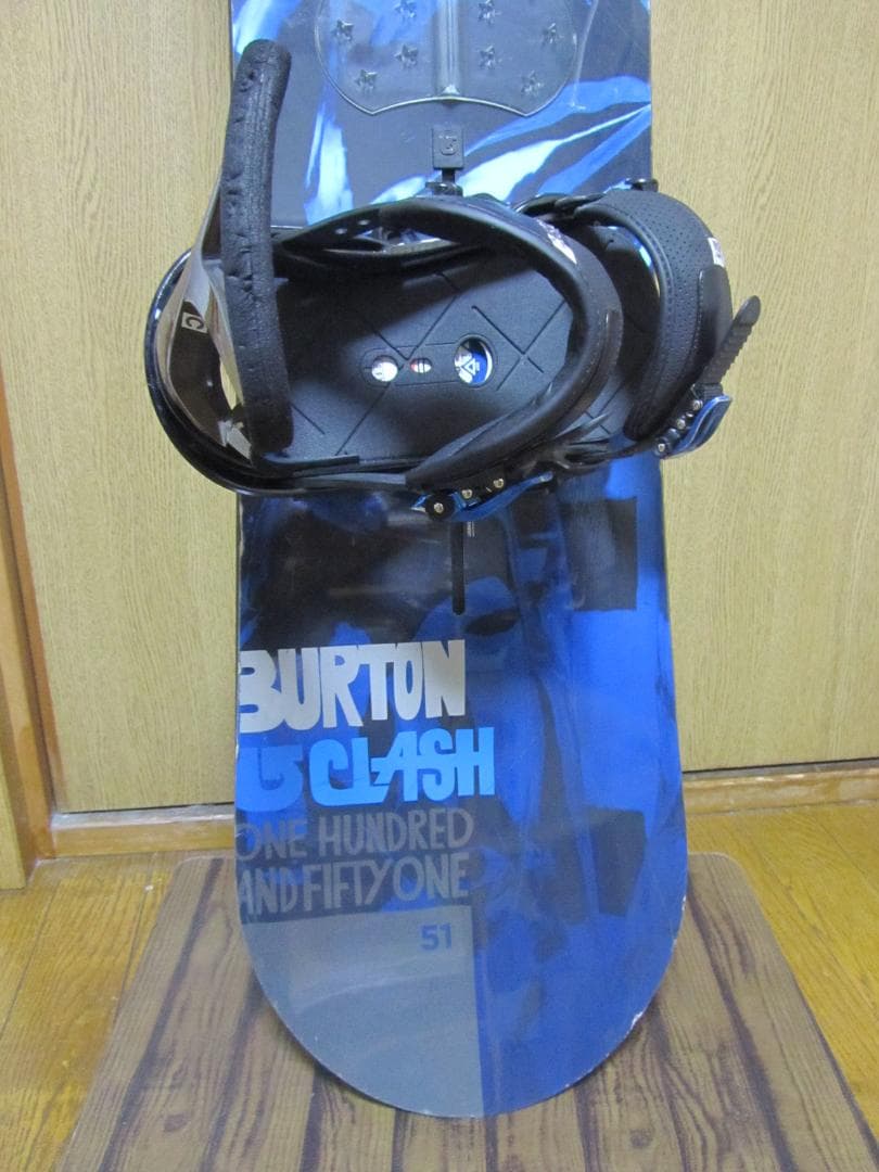 BURTON　CLASH 151 バートン　CUSTOM　スノーボード　セット