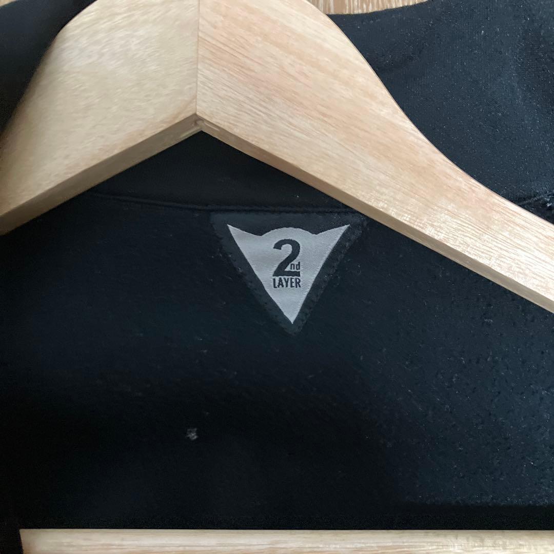 Dainese 黒 ジップアップジャケット