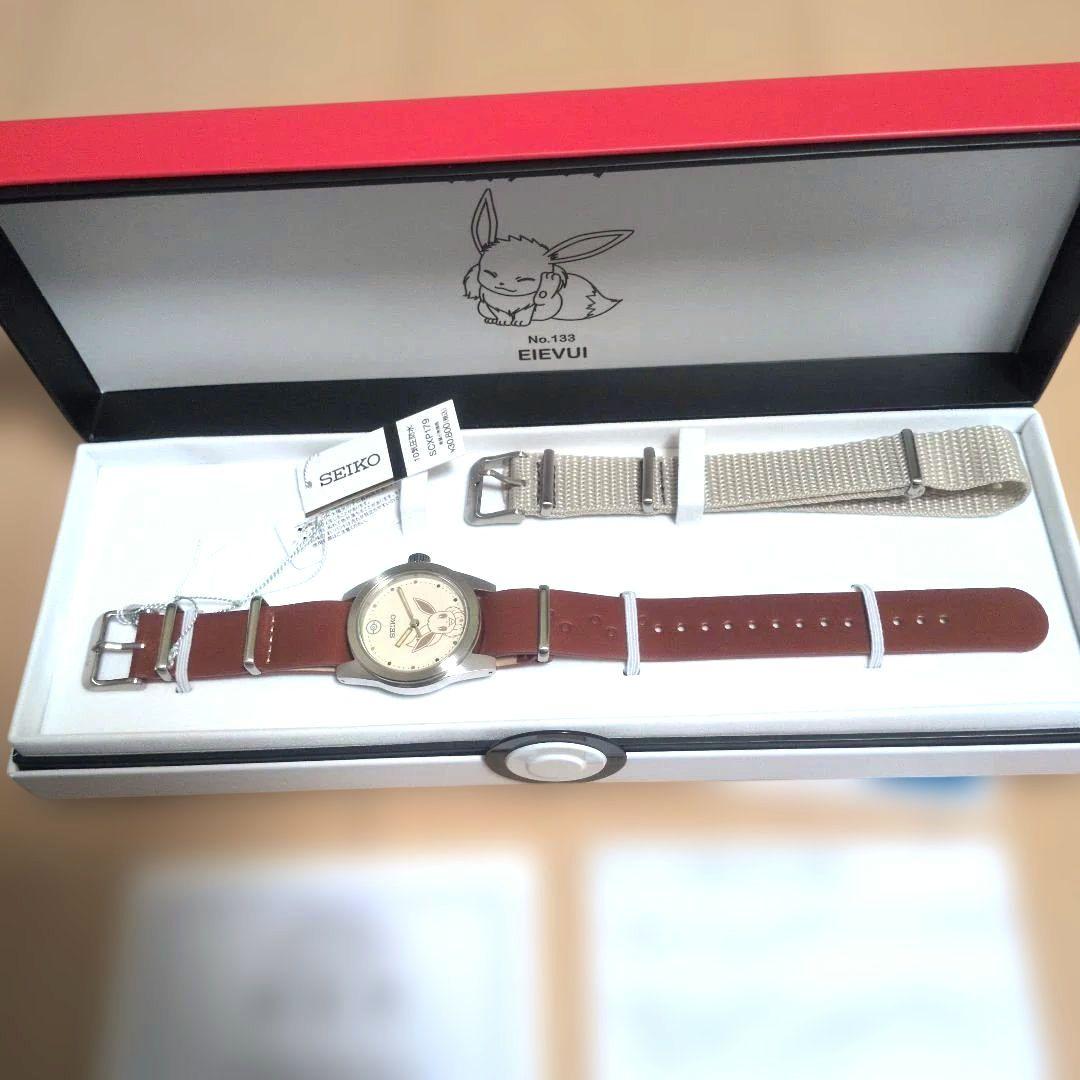 【新品未使用】SEIKO x Pokémon 腕時計 イーブイ SCXP179