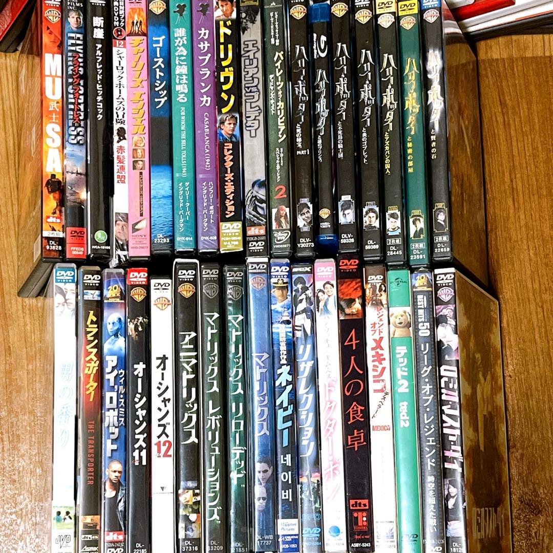 中古洋画・邦画・アニメDVD 110枚まとめ売り 大量DVDセット