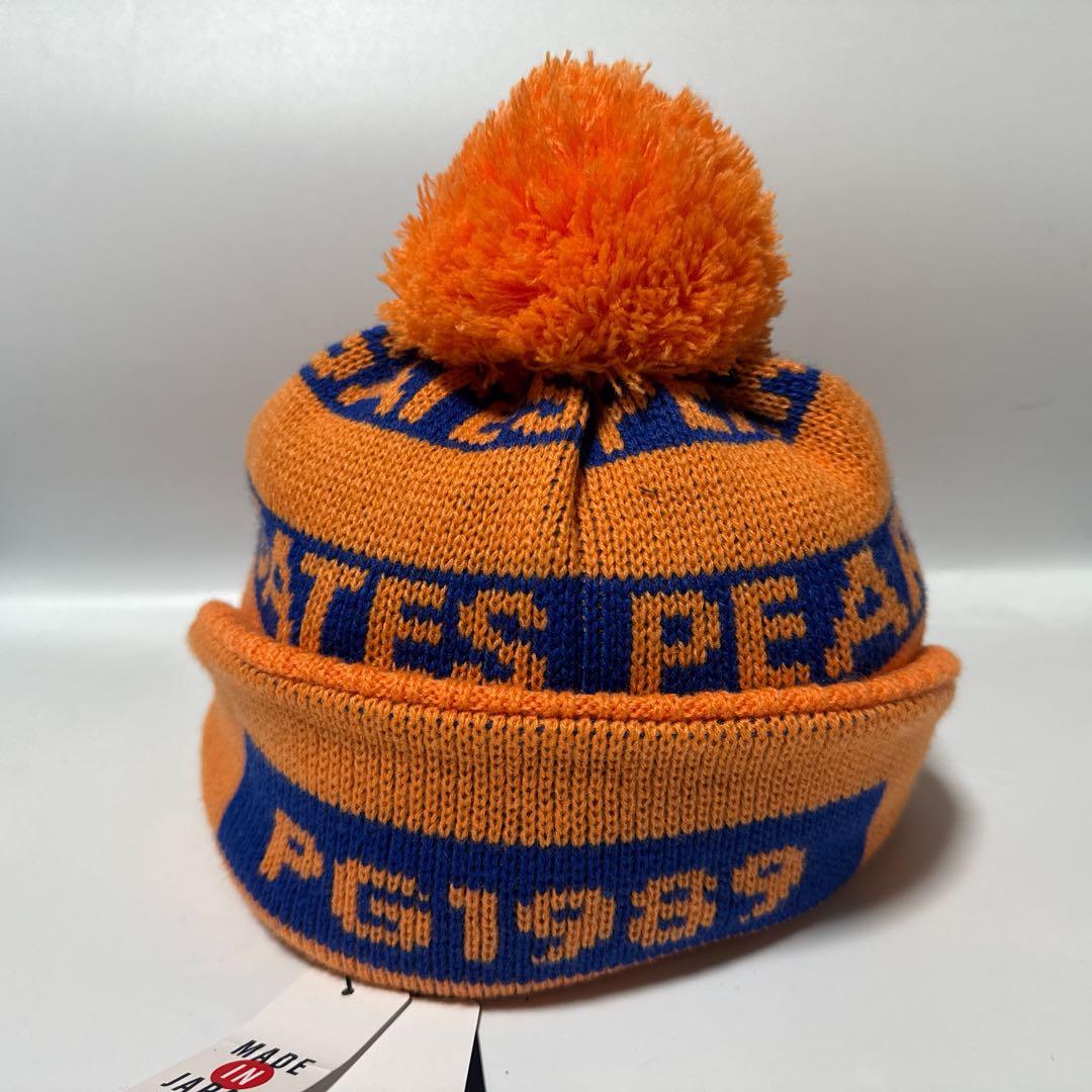 PEARLY GATES パーリーゲイツ 耳当て付き ボンボン付き ニット帽