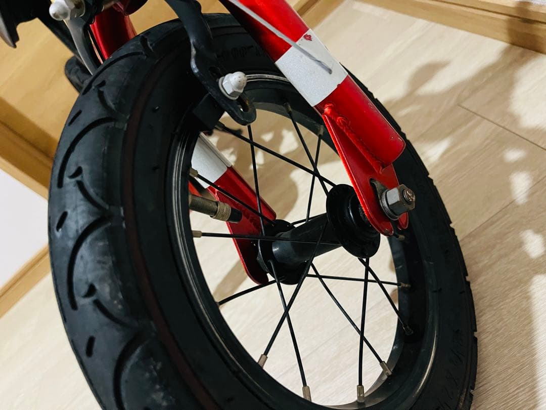 カーズ 変身バイク d-bike じてんしゃデビュー 2in1 2way 赤