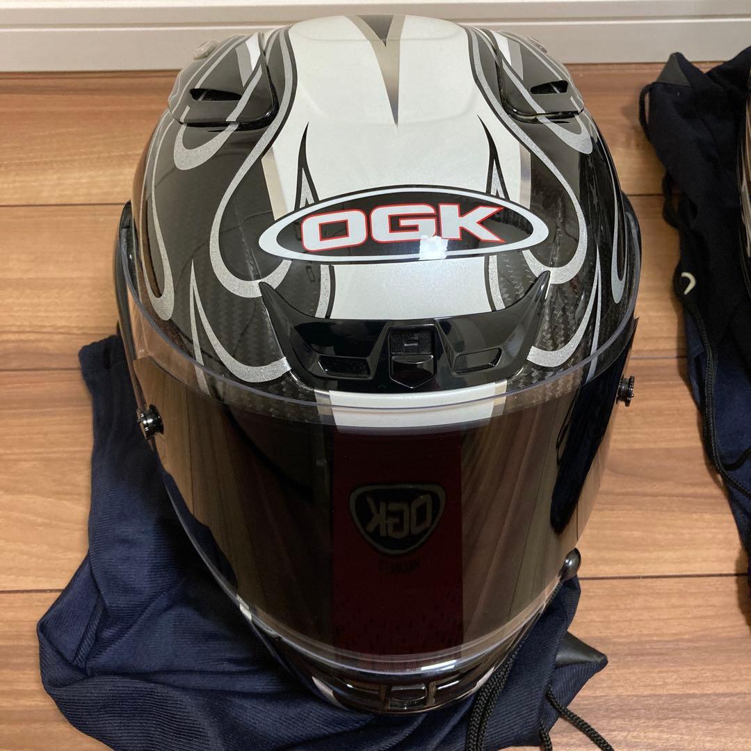 カーボンヘルメット OGK FF4-R Mサイズ 2種 セット