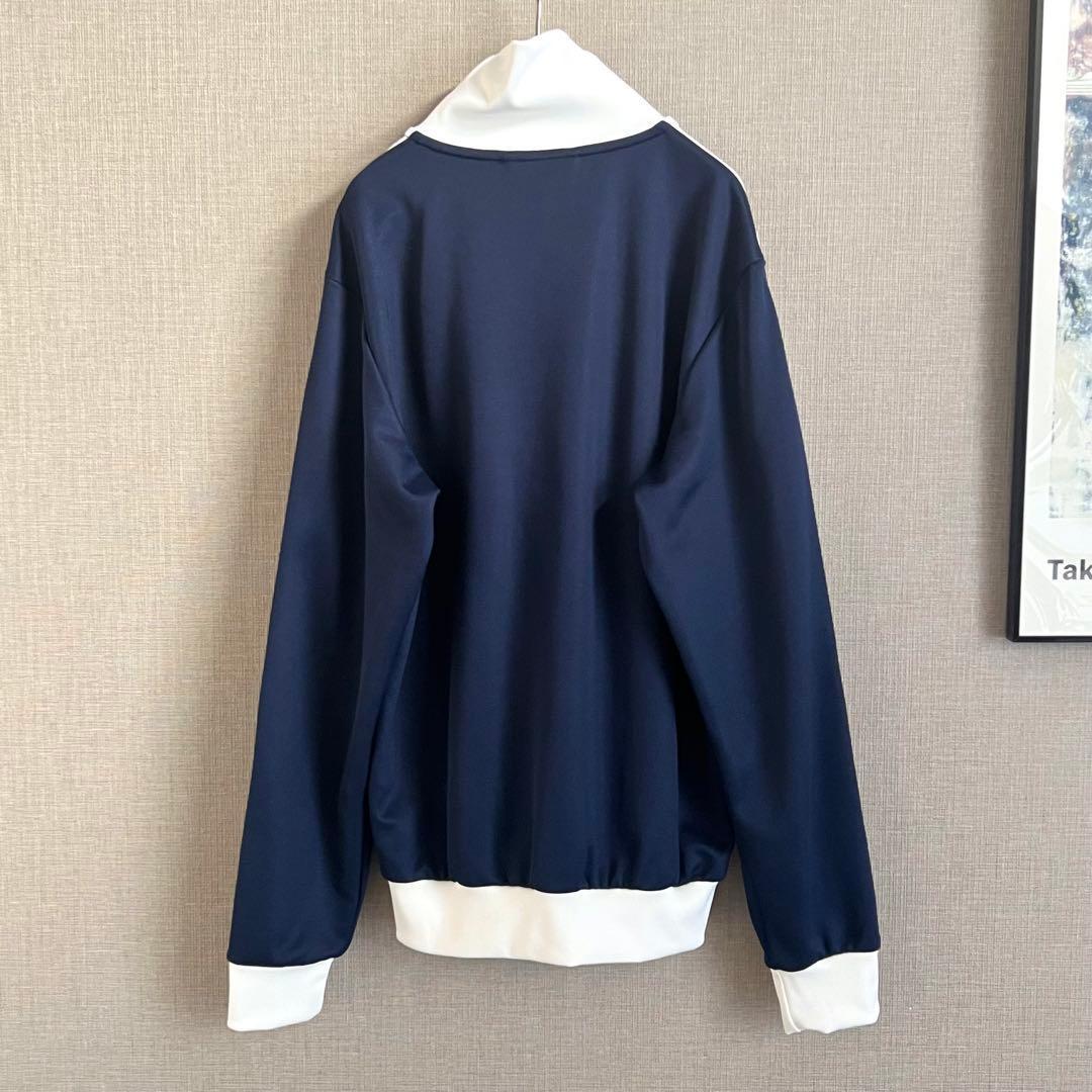 adidas ベッケンバウアー トラックトップ ジャージ M ネイビー