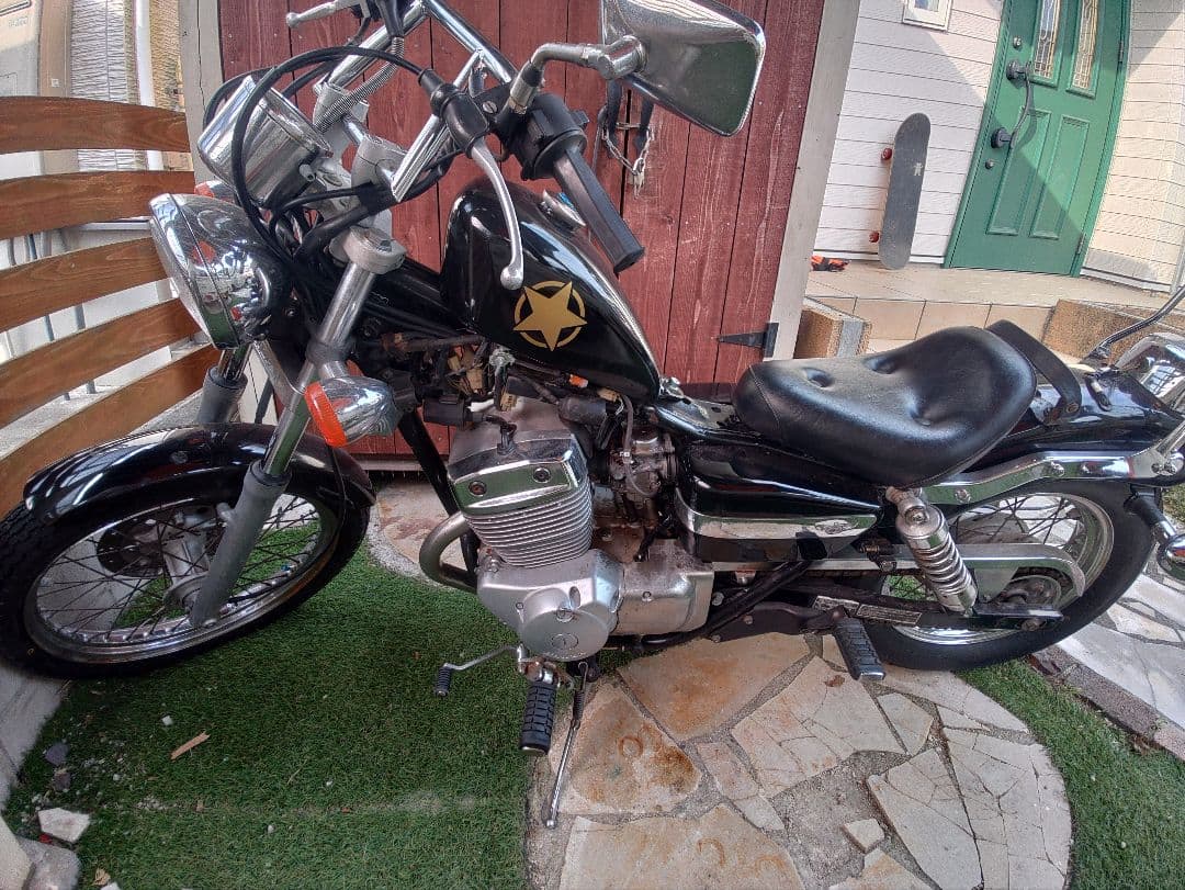 旧レブルカスタムタンク　モンキーカスタムタンク