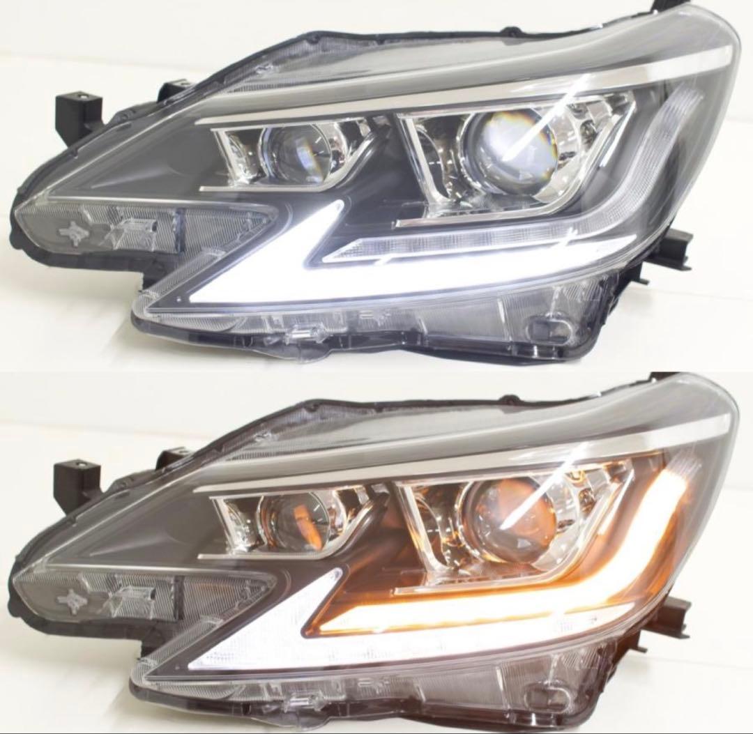 き*ち様 トヨタ マークX 中期後期 ヘッドライト 二眼 GRX130 シーケン