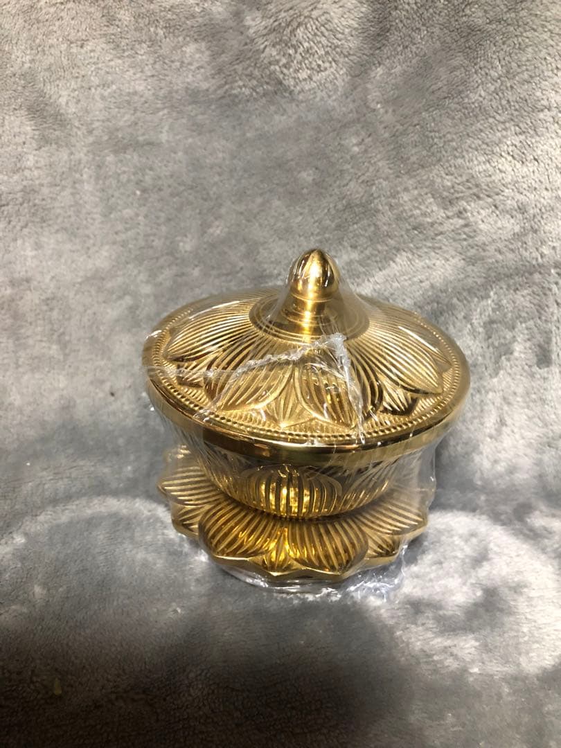 仏教・密教法器　洒水器　塗香器　新品未使用品