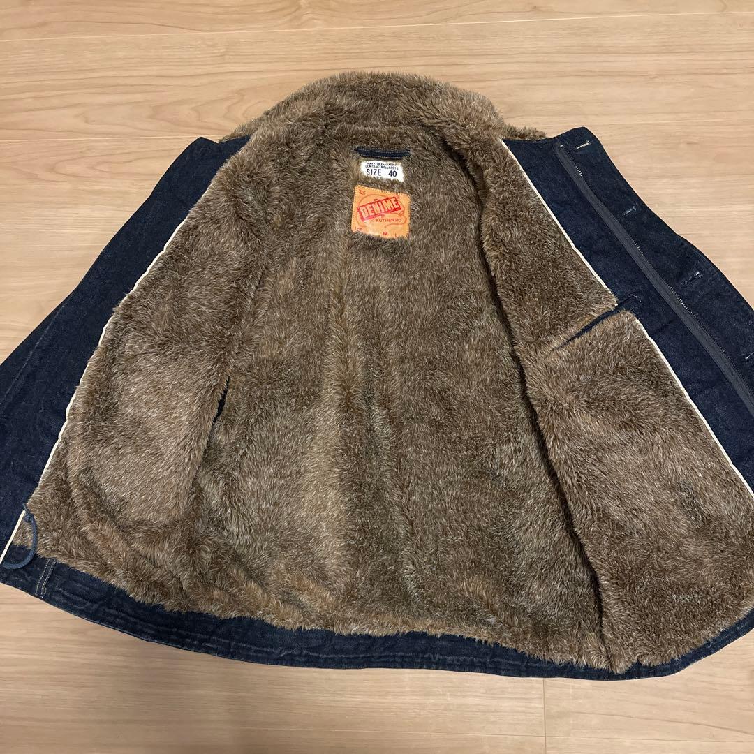 美品 45限定 HOUSTON DENIMEデニム N-1 デッキジャケット L