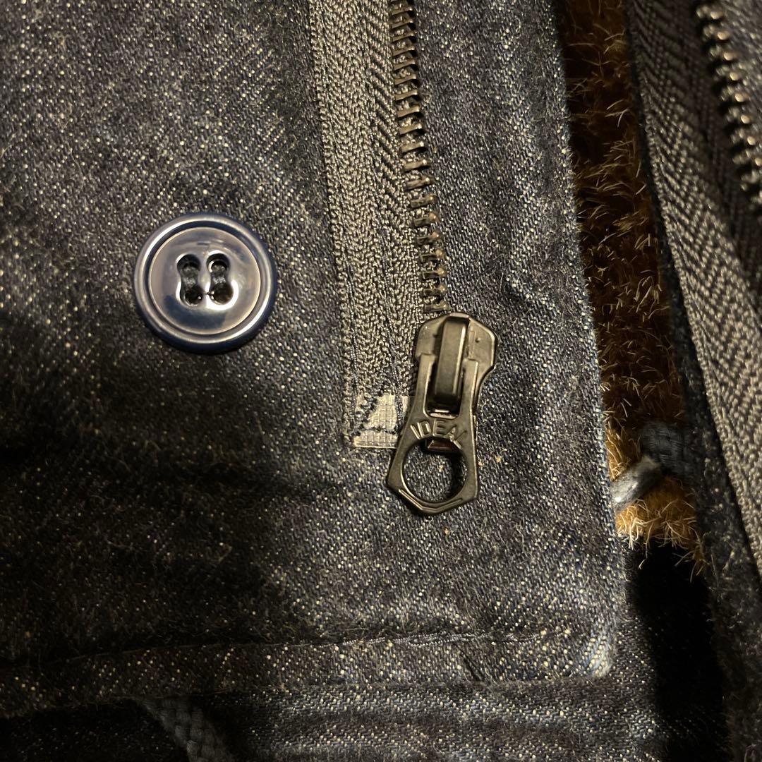 美品 45限定 HOUSTON DENIMEデニム N-1 デッキジャケット L