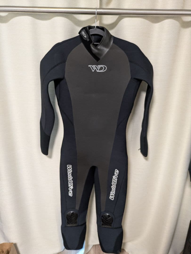 World Dive フルウエットスーツ ブラック/グレー