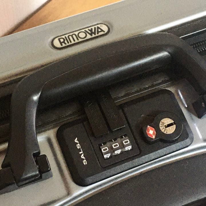中古 RIMOWA リモワ サルサ ビジネストロリー グレー