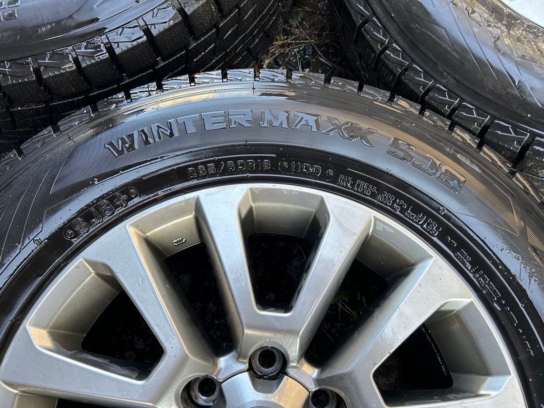 DUNLOP WINTERMAXX SJ8 タイヤホイールセット 18インチ