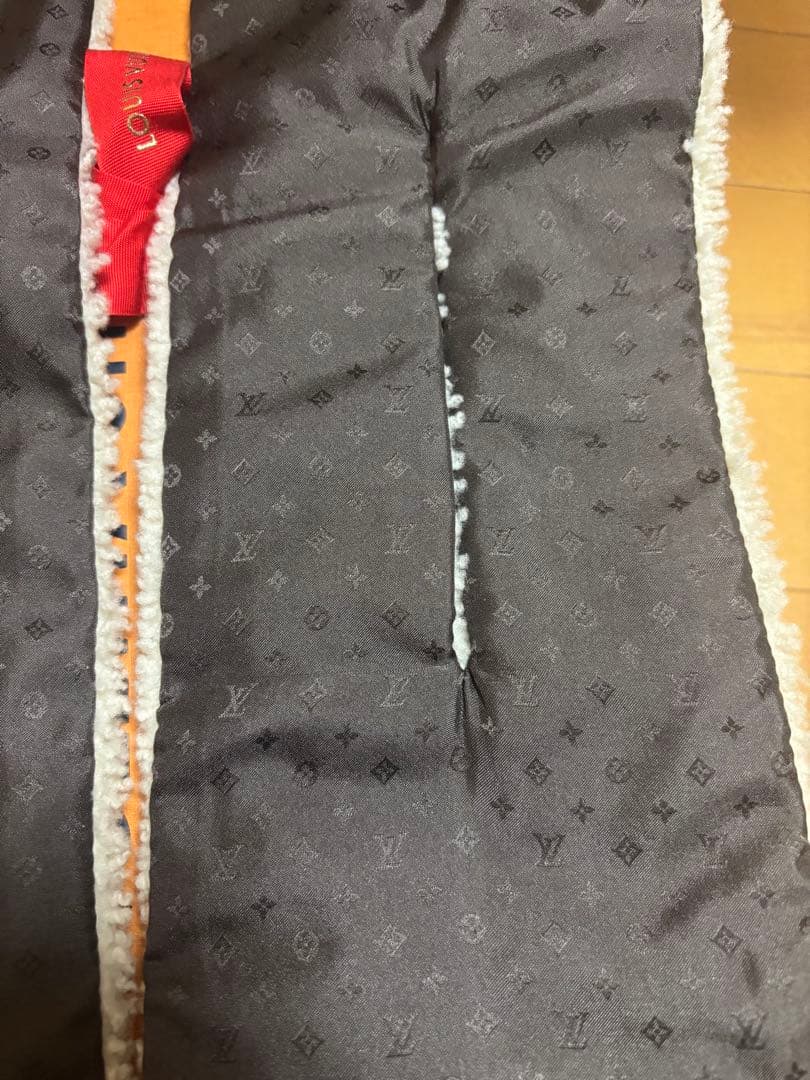 極美品LOUIS VUITTON エシャルプ・シャーリング マフラー ムートン