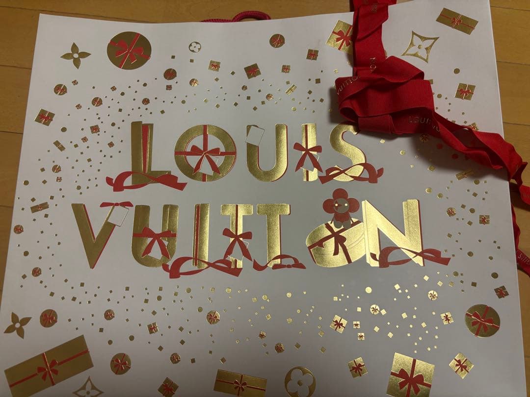 極美品LOUIS VUITTON エシャルプ・シャーリング マフラー ムートン