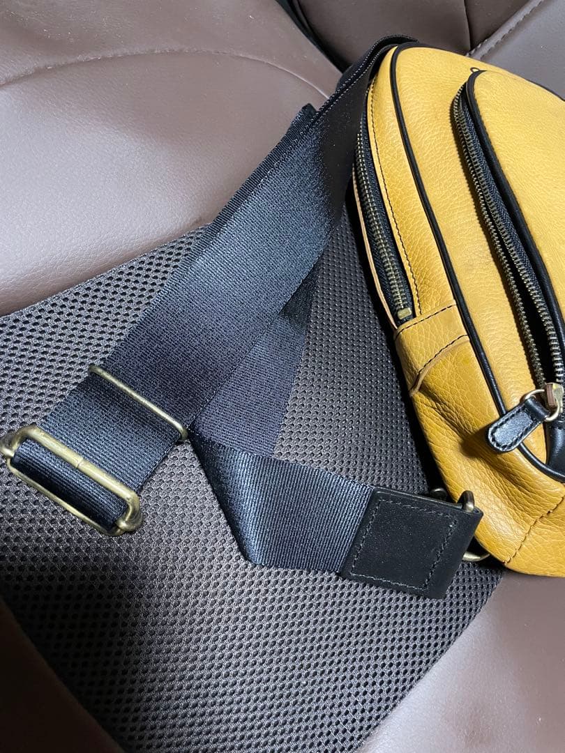 輪*蔵様 純正部品ダイハツ コペン ドライバーズバッグ（本 革）