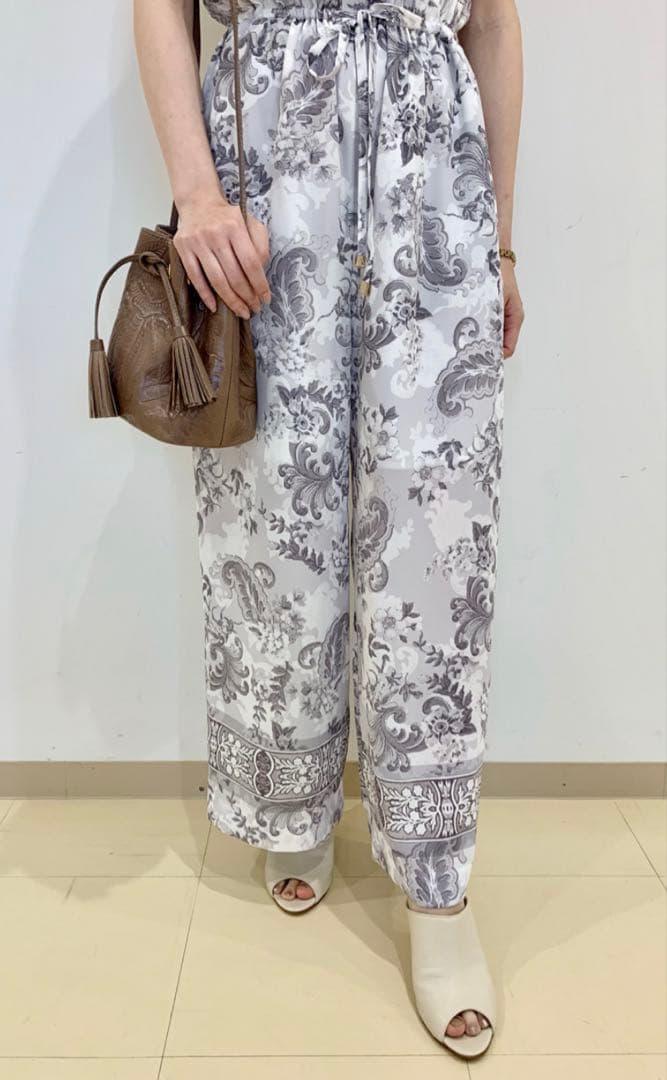 【未使用】グレースコンチネンタル サロペット ワイドシルエット 定価4.6万