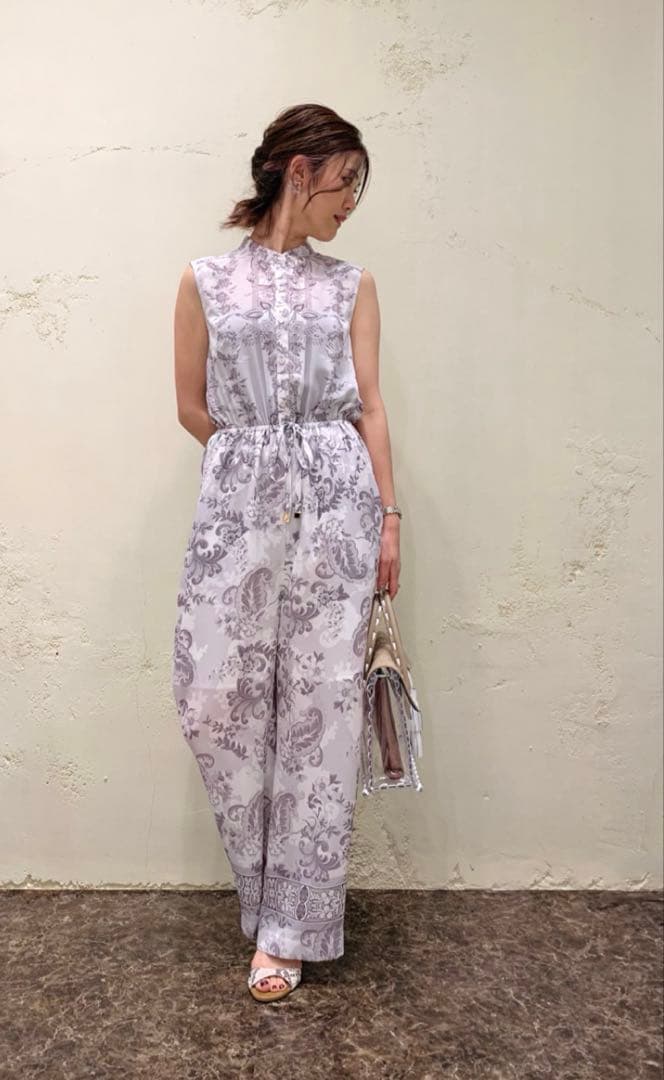 【未使用】グレースコンチネンタル サロペット ワイドシルエット 定価4.6万