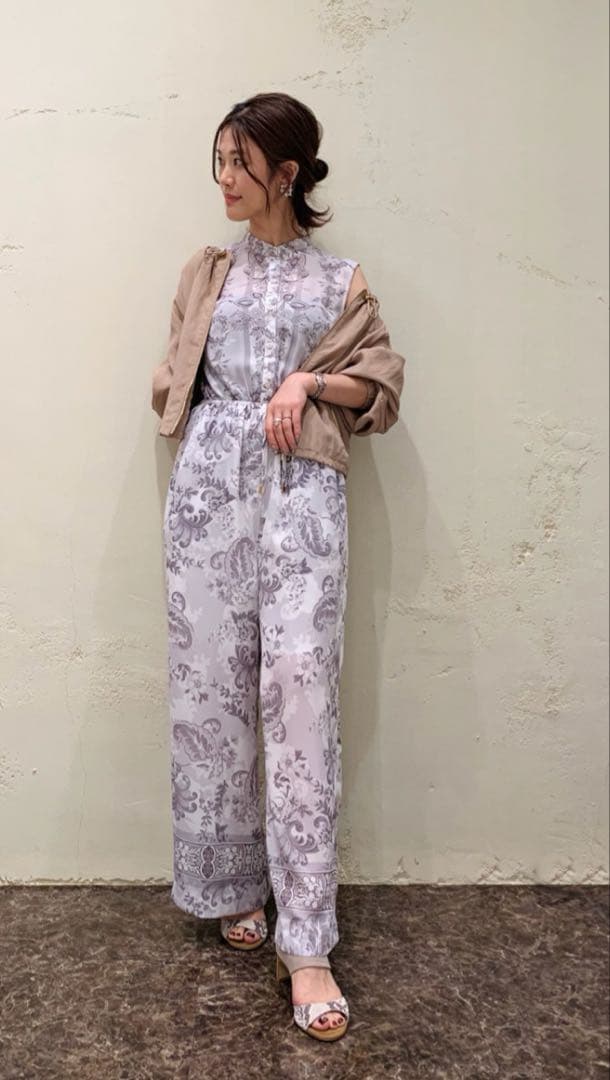 【未使用】グレースコンチネンタル サロペット ワイドシルエット 定価4.6万