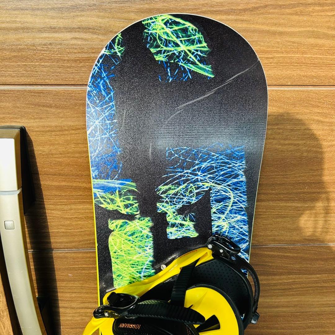 【美品】kisesmark CITY CORE RC スノーボード　ケース付き