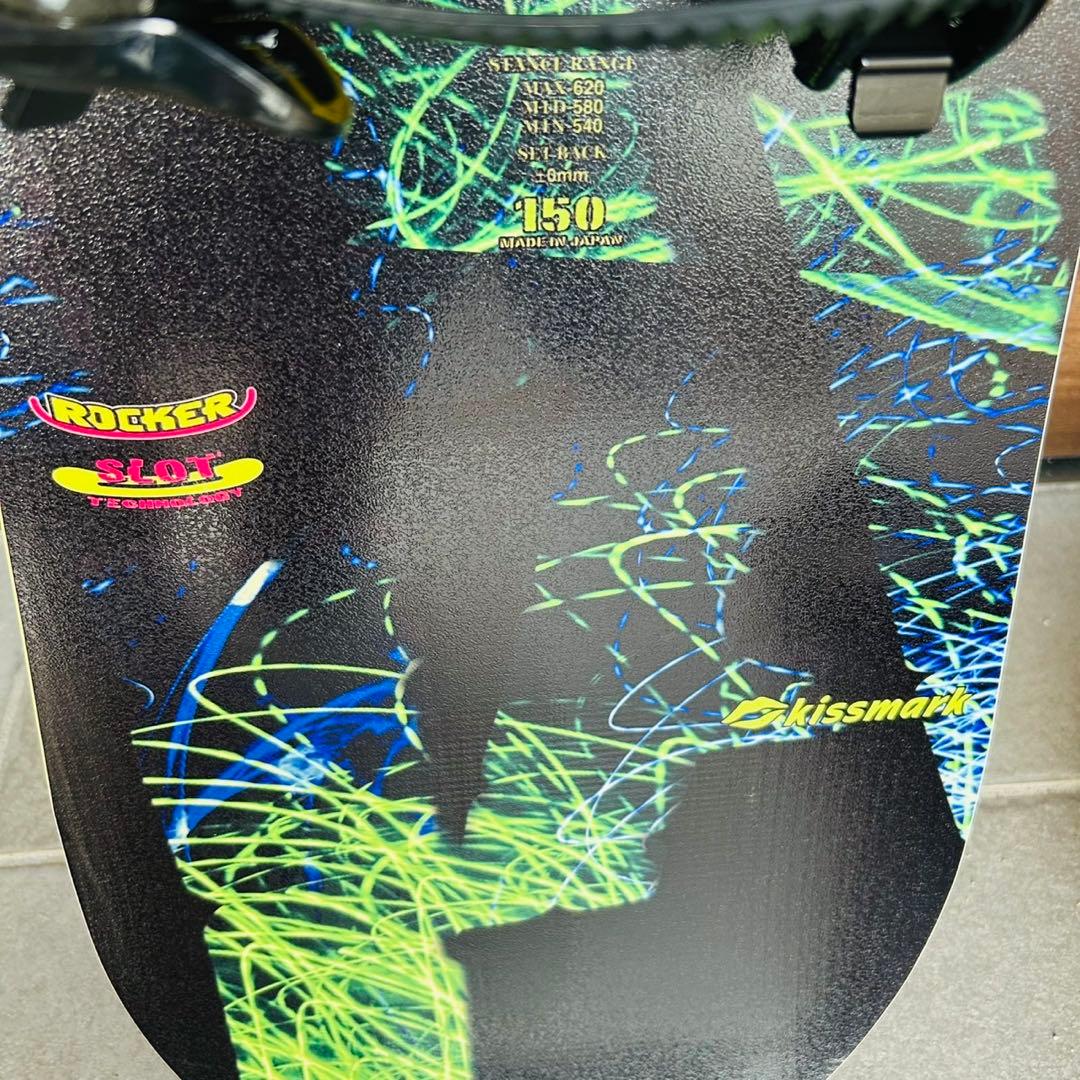 【美品】kisesmark CITY CORE RC スノーボード　ケース付き