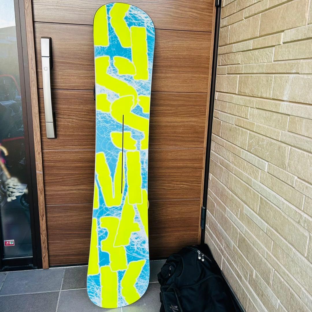 【美品】kisesmark CITY CORE RC スノーボード　ケース付き