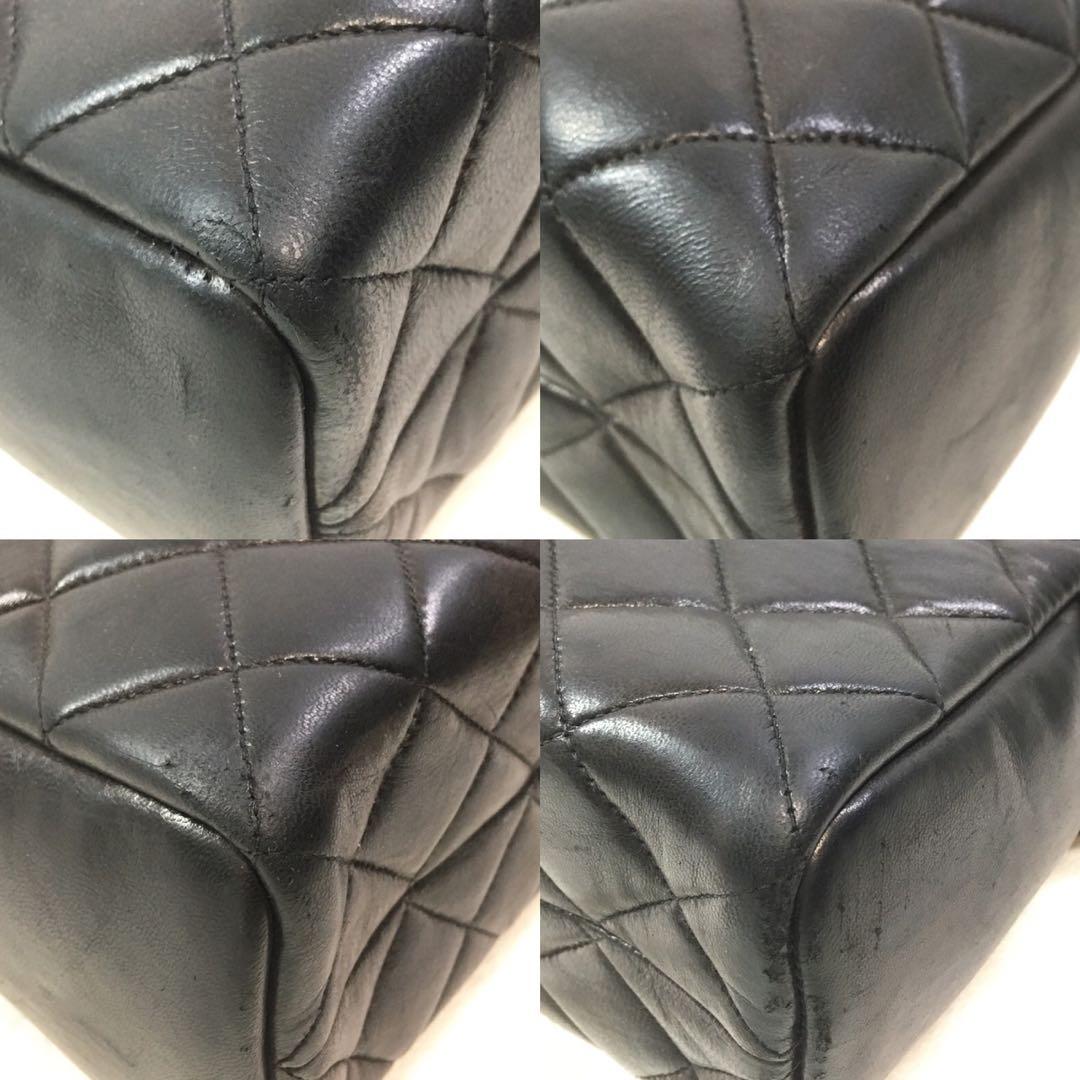 シャネル　ラムスキン　マトラセッセ　チェーン　ショルダーバッグ