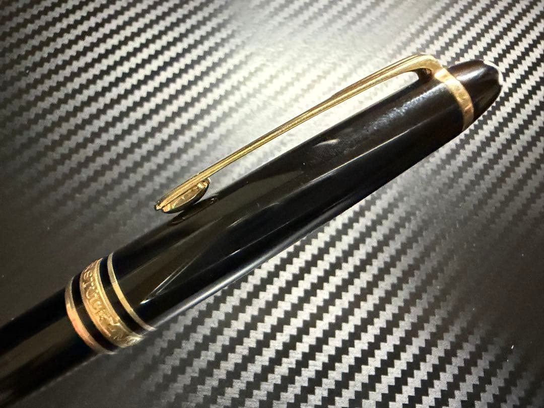 極美品 モンブラン マイスターシュテュック 144 ブラック 全金 M 万年筆