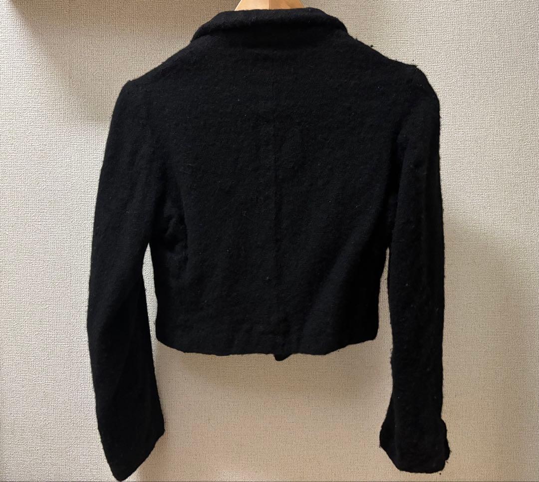 COMME des GARÇONS 縮絨ショートジャケット コート