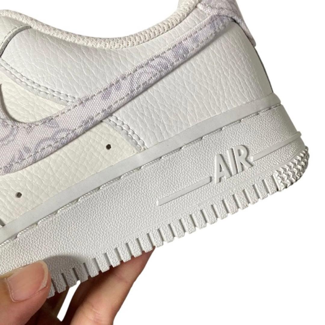 【未使用品タグ付き】ナイキ エアフォース1 ホワイト ペイズリー 24㎝