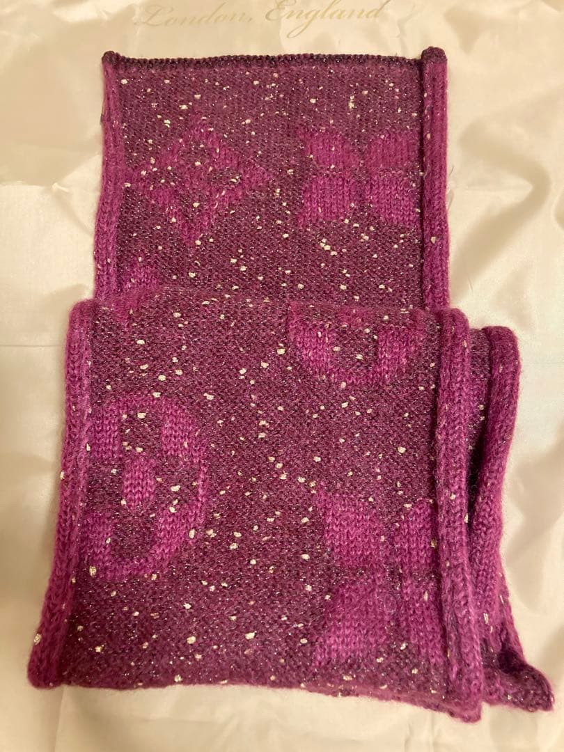 ★SALE★LOUIS VUITTON ルイヴィトン モノグラム ニットマフラー