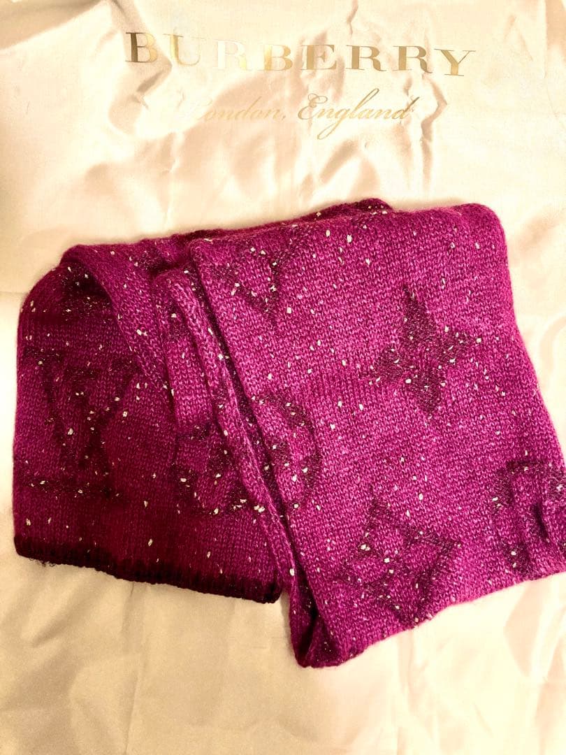 ★SALE★LOUIS VUITTON ルイヴィトン モノグラム ニットマフラー