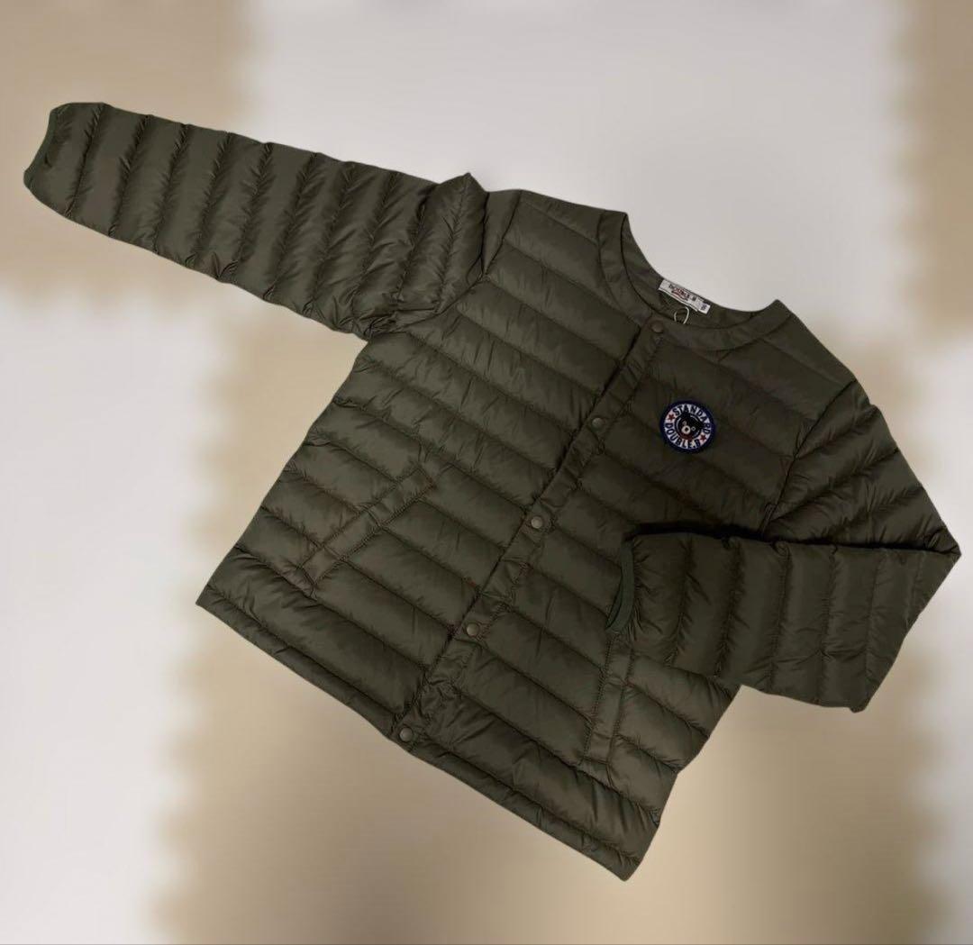 【新品】ダブルビー　ダウンジャケット 薄手軽量　130