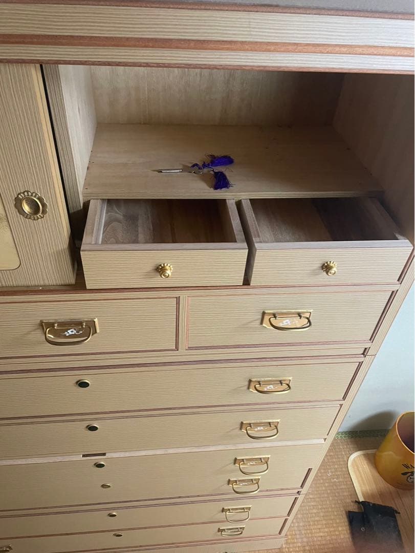 年代物　和風　桐箪笥