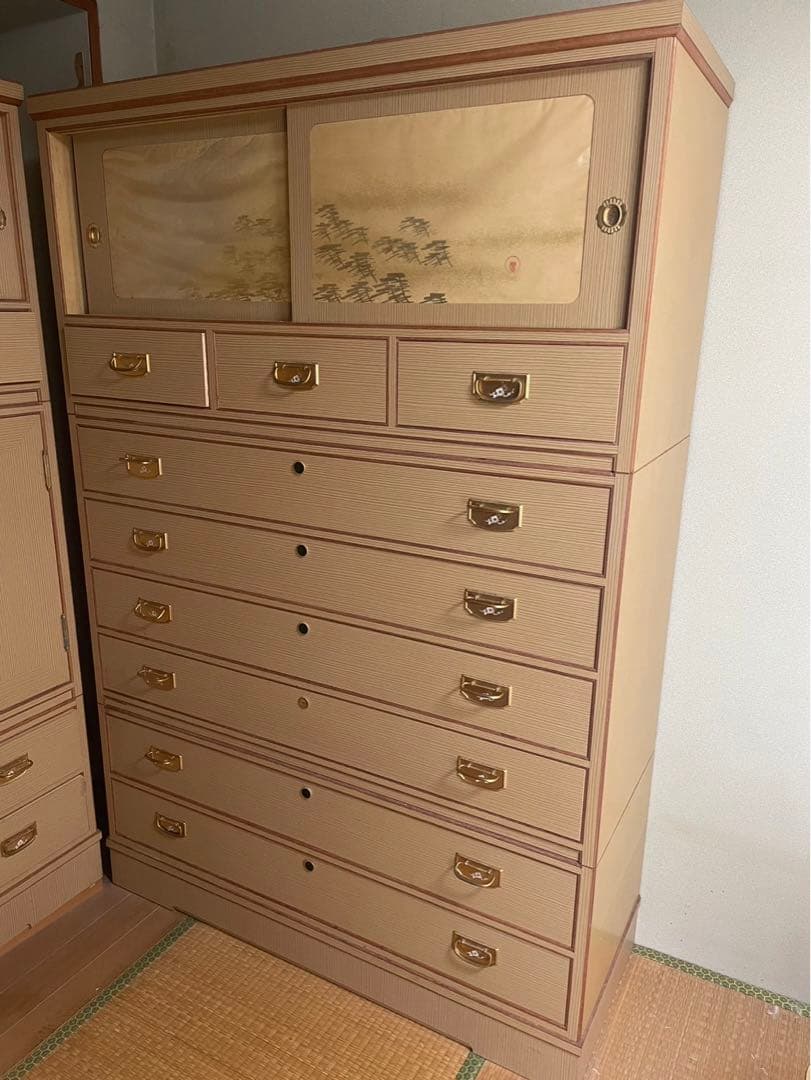 年代物　和風　桐箪笥