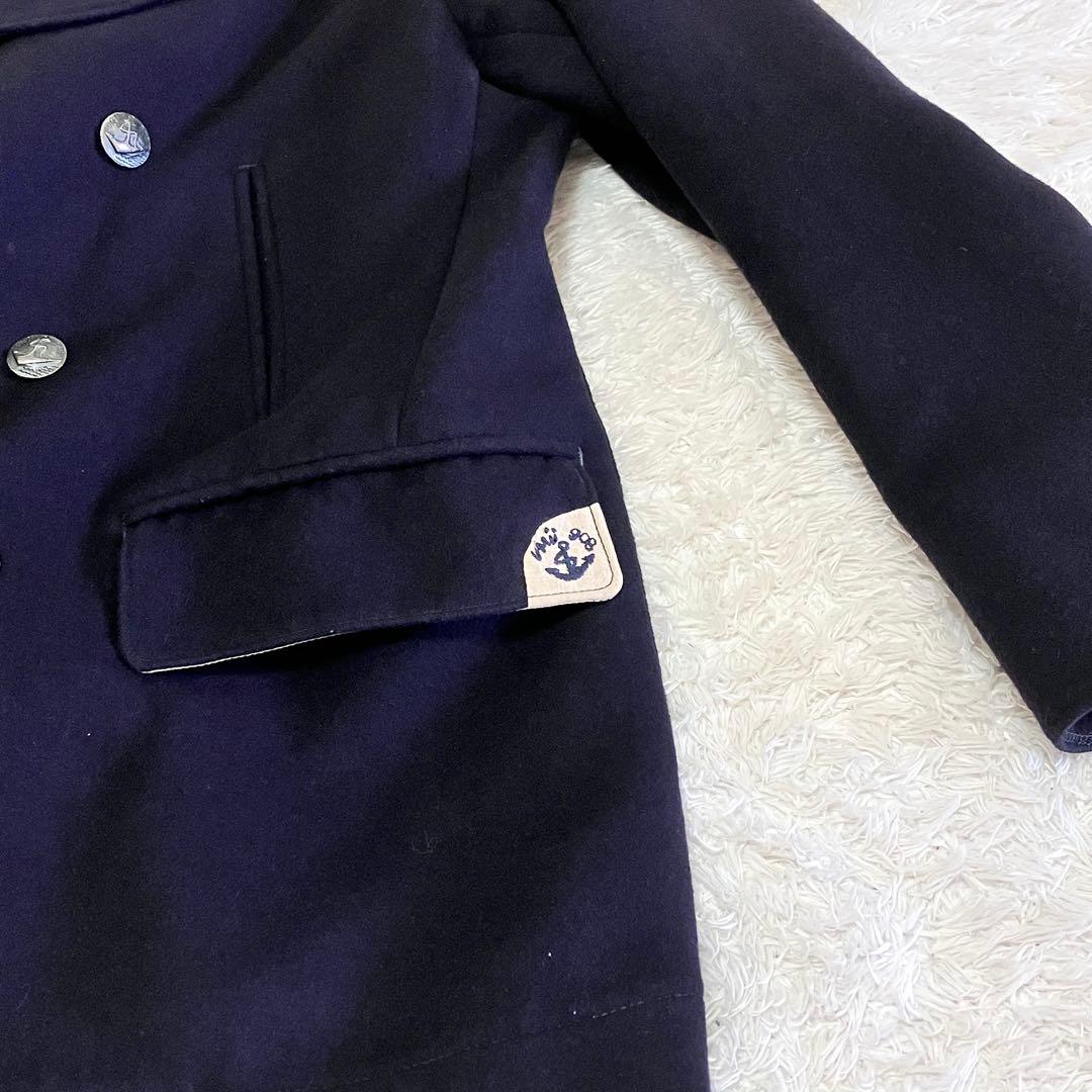 umii908 ピーコート ネイビー 銀ボタン 45R 45rpm 日本製