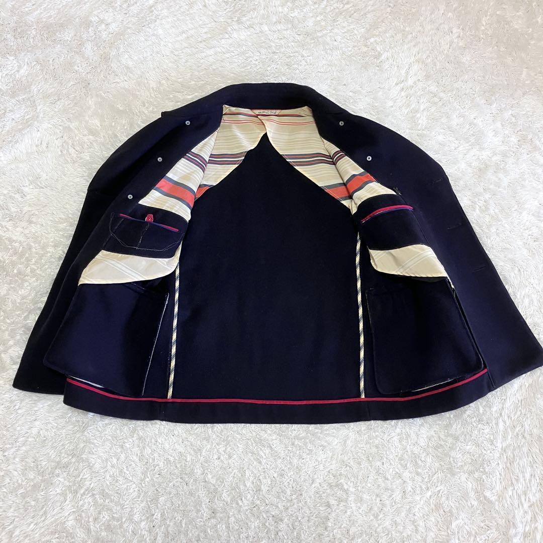 umii908 ピーコート ネイビー 銀ボタン 45R 45rpm 日本製