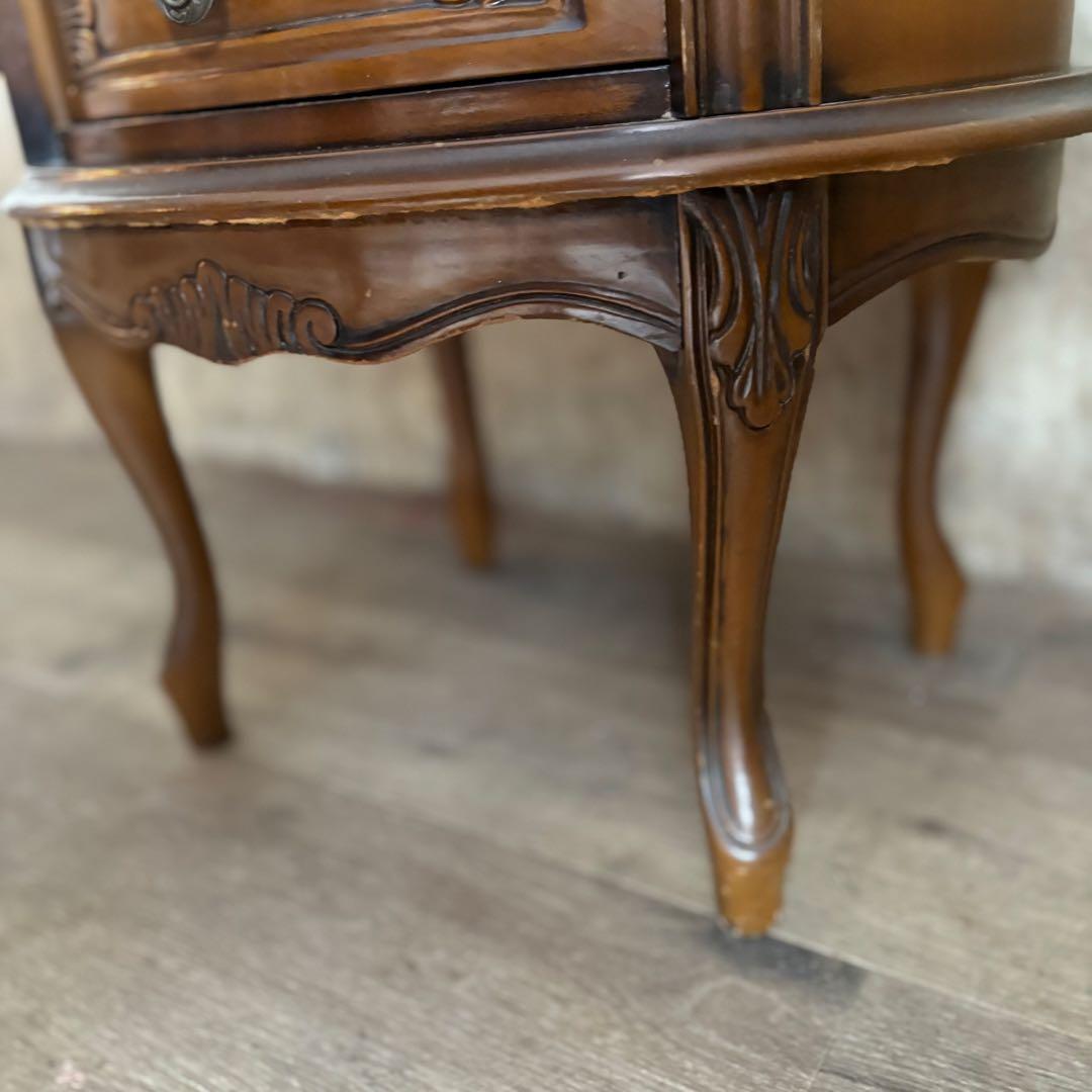 イタリア　猫脚コンソールドロワーチェスト