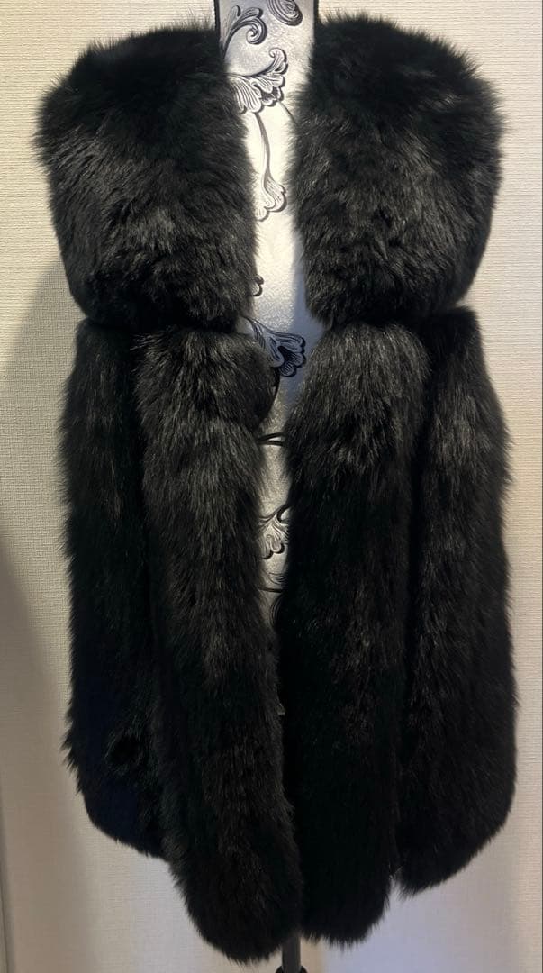 10日で終了！ソブ★ダブスタ　ブルーフォックス　黒色ベストジレ16万円の半額以下