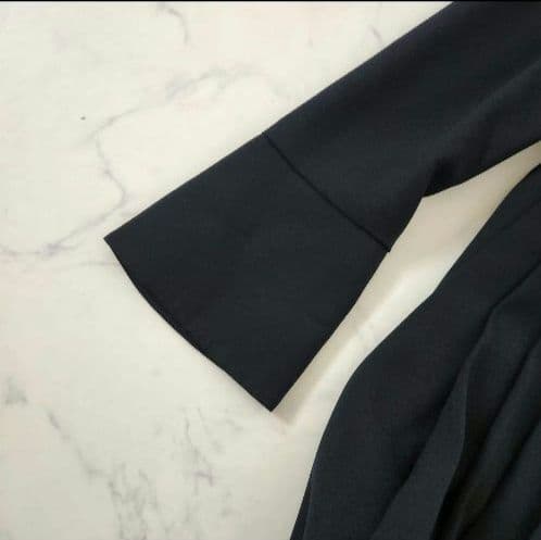 ma.a.cha　セルフォード　ボウタイ　プリーツ　ワンピース　フォーマル